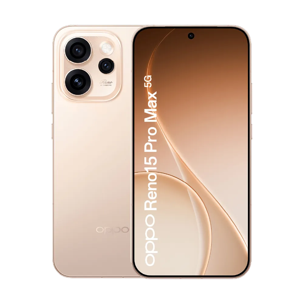 OPPO Reno15 Pro Max 5G ذهبي 12GB+512GB_2