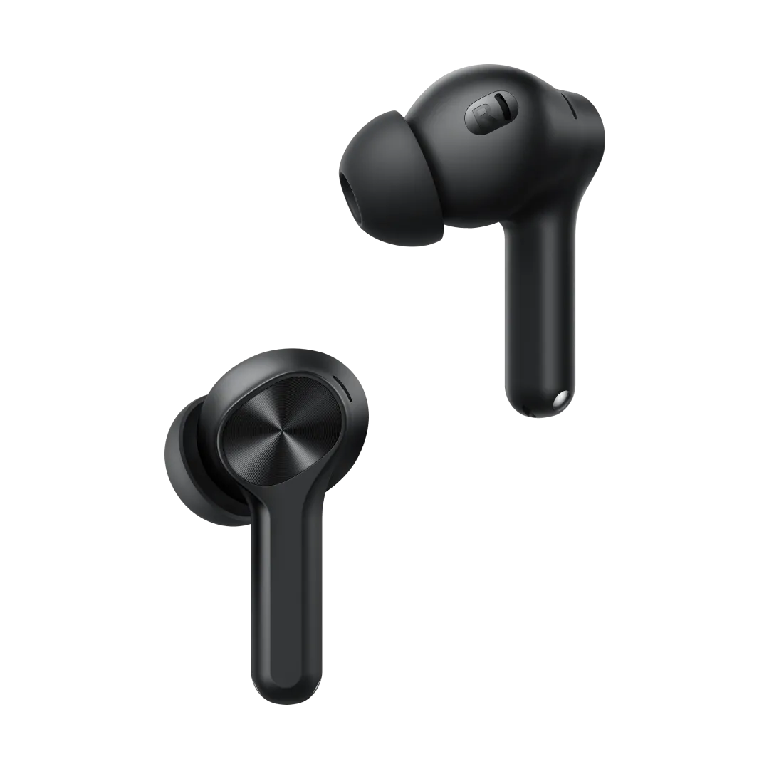 realme Buds T200x أسود_2