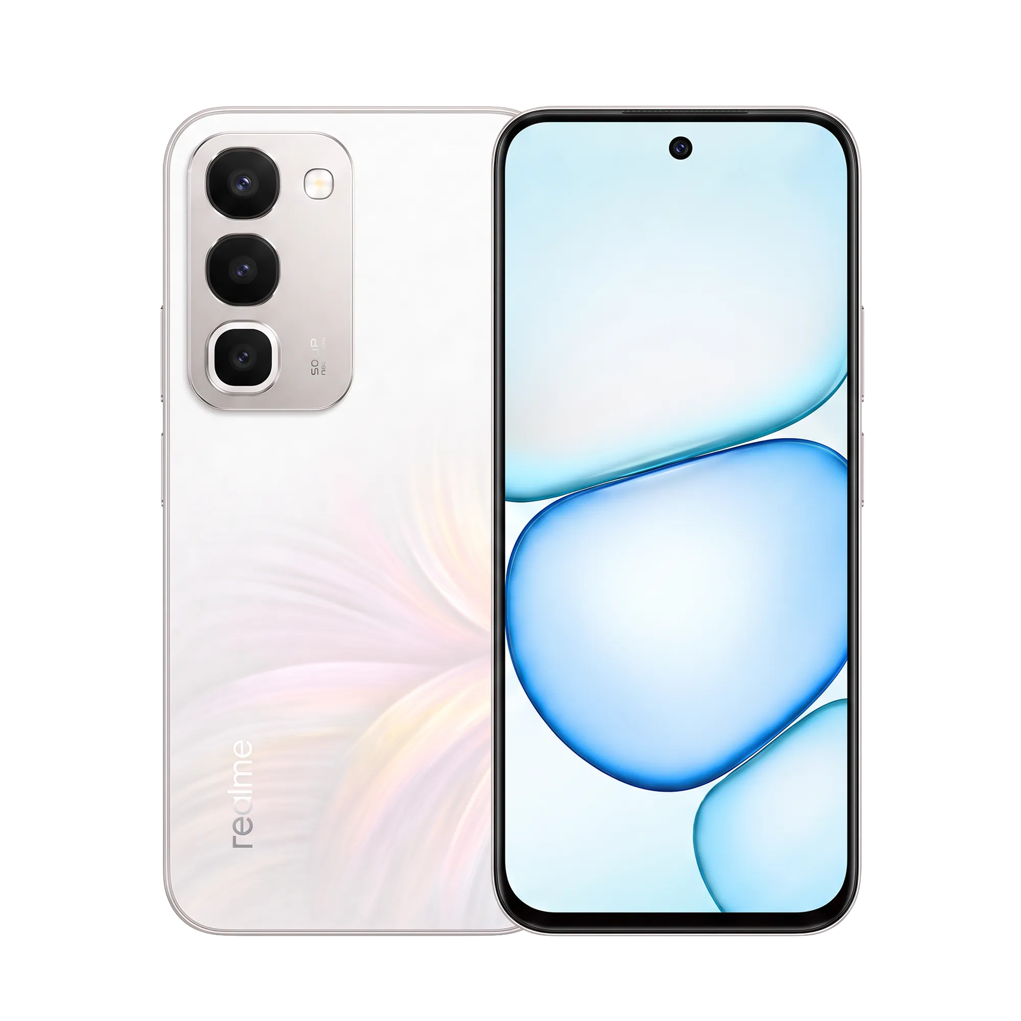 اللون الأبيض للمجد هاتف realme C100